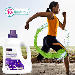 Laundry Liquid Detergent, All In One Powerful Cleaning and Stain Remover With Aromatic Saffron Fragrance and Fabric Softener 3L, Pack of 2