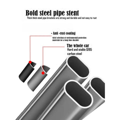 Heavy Duty Shopping Trolley Folding Multi-Functional Portable Utility Wagon Beach Trolley with Storage Basket Outdoor Camping Garden Cart with Adjustable Handle