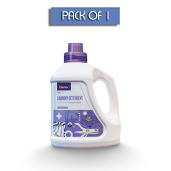 Laundry Liquid Detergent, All In One Powerful Cleaning and Stain Remover With Aromatic Saffron Fragrance and Fabric Softener 3L, Pack of 1