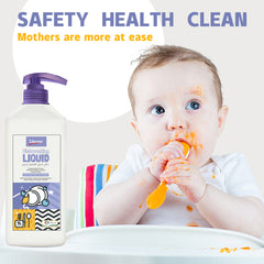 Dishwashing Liquid, Concentrated Formula, Pink Salt & Menton Lemon 1000ML, Pack of 1