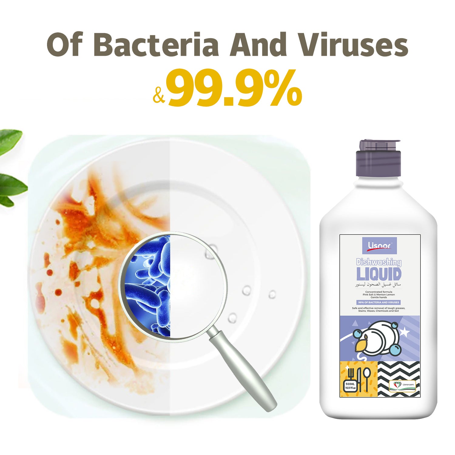 5 in 1 Dishwashing Liquid 1L, Liquid Detergent 500ML, Liquid Detergent 3L, Kitchen Cleaner 600ML and Detergent Pods 15s