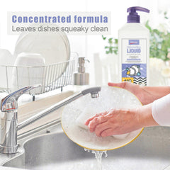 5 in 1 Dishwashing Liquid 1L, Liquid Detergent 500ML, Liquid Detergent 3L, Kitchen Cleaner 600ML and Detergent Pods 15s