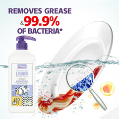 5 in 1 Dishwashing Liquid 1L, Liquid Detergent 500ML, Liquid Detergent 3L, Kitchen Cleaner 600ML and Detergent Pods 15s